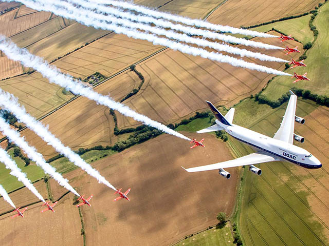 British Airways : A350-1000, 747 et Red Arrows (vidéo) 94 Air Journal