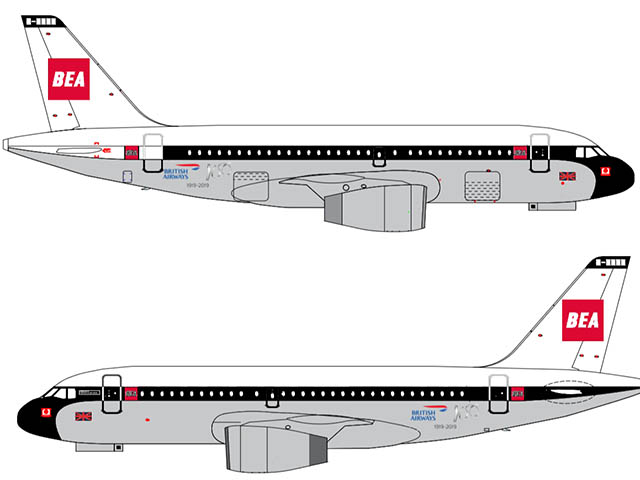 Livrées spéciales: Austrian Airlines et British Airways (vidéo) 114 Air Journal