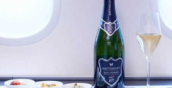 La compagnie aérienne British Airways célèbre son centenaire avec le lancement de son propre vin mousseux anglais : les pa
