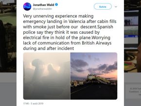 De la fumée a envahi la cabine lors d’un vol de la compagnie aérienne British Airways, qui s’est terminé par une évacuatio