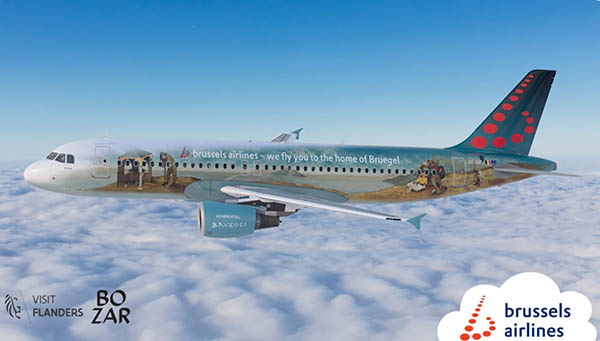 Bruegel, nouvelle icône pour Brussels Airlines (photos) 97 Air Journal