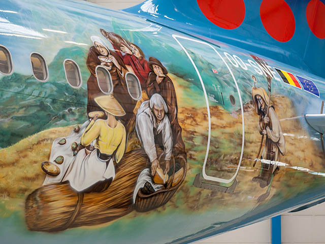 Bruegel, nouvelle icône pour Brussels Airlines (photos) 100 Air Journal