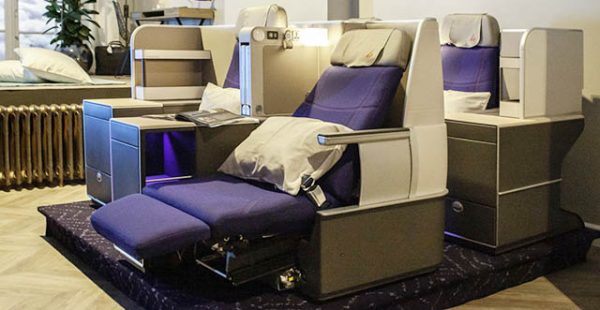 La compagnie aérienne Brussels Airlines a présenté les nouvelles cabines pour le long-courrier, dont une classe Premium jusque 