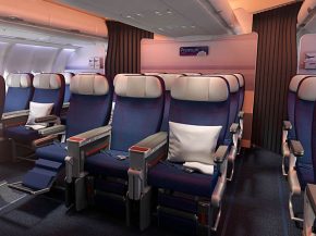 En février denier, Brussels Airlines a présenté les nouvelles cabines sur ses avions long-courriers, dont une classe Premium Ec