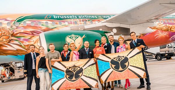 La compagnie aérienne Brussels Airlines organise - pour la huitième année consécutive – des party flights pour amener les fe