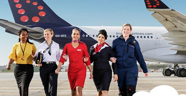 Avec une majorité de femmes parmi ses employés, la compagnie aérienne Brussels Airlines soutient l’égalité des chances entr