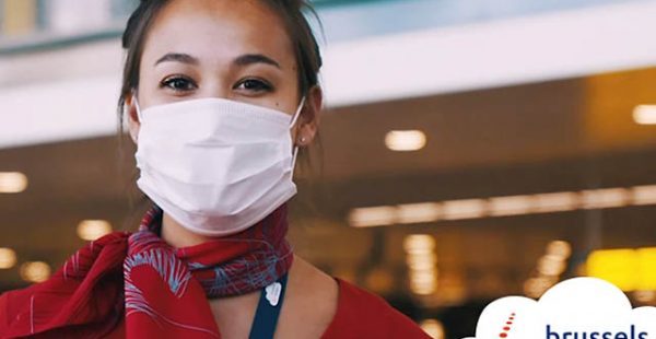 
La compagnie aérienne Brussels Airlines lève à partir d’aujourd’hui l’obligation du port du masque faite aux passagers e