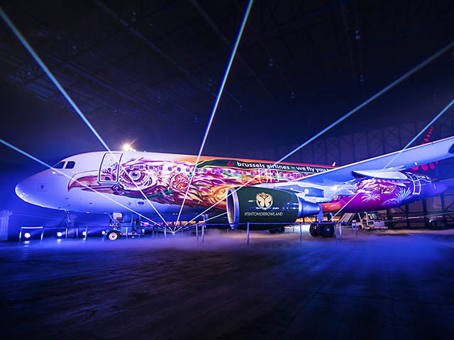 Brussels Airlines : livrée spéciale pour Tomorrowland (vidéo) 10 Air Journal