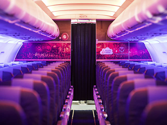 Brussels Airlines : livrée spéciale pour Tomorrowland (vidéo) 11 Air Journal