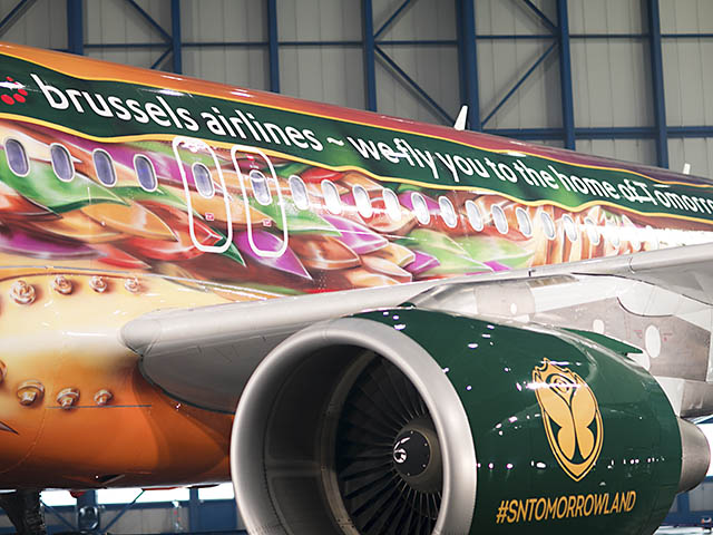 Brussels Airlines : livrée spéciale pour Tomorrowland (vidéo) 12 Air Journal