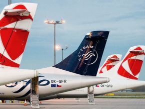 
Les 430 employés de la compagnie aérienne CSA Czech Airlines risquent de perdre leur emploi, mais elle affirme qu’une cessati