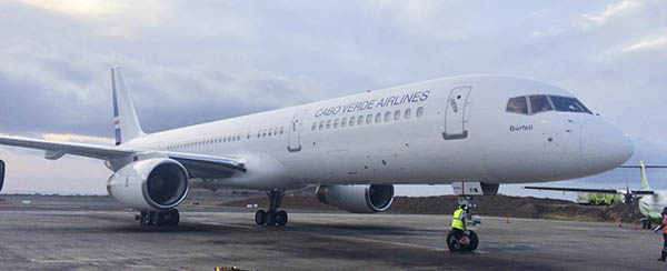 Cabo Verde Airlines arrive à Dakar 24 Air Journal