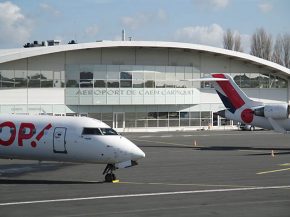 La compagnie aérienne HOP! Air France a accueilli mardi le 100.000ème passager de sa liaison entre Caen et Lyon, une des huit pr