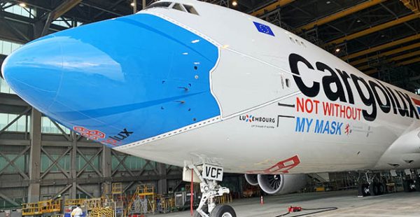 La compagnie aérienne de fret Cargolux Airlines a dévoilé les images d’un de ses Boeing 747-8F affublé d’une livrée spéc