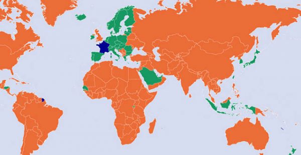 
Le gouvernement français a retiré tous les pays de la liste   rouge » des indicateurs sanitaires liés à la pandémie de 