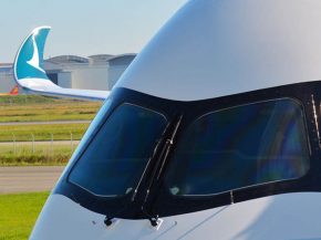 Cathay Pacific , la compagnie aérienne basée à Hong Kong, a pris possession de son troisième Airbus A350-1000. L’avion immat