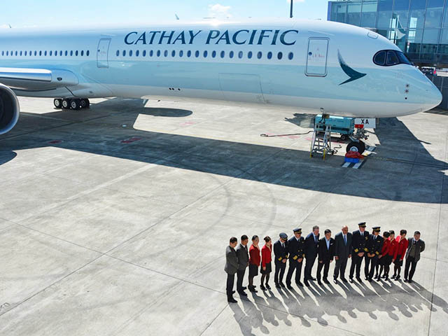 Le premier A350-1000 de Cathay Pacific se pose à Hong Kong 192 Air Journal