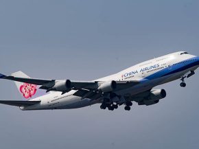 
La compagnie aérienne China Airlines prépare pour février à Taipei une cérémonie d’adieu à son dernier Boeing 747-400, q