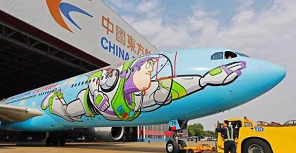 Les compagnies aériennes ont multiplié ces dernier temps les livrées spéciales, Alaska Airlines et China Eastern Airlines choi