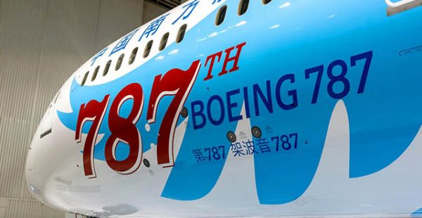 
China Southern Airlines a lancé le 19 novembre un appel d offres pour vendre sa flotte complète de 10 avions Boeing 787-8, dont