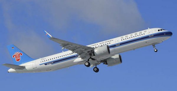 
La compagnie aérienne China Southern Airlines compte ajouter à sa flotte d’ici trois ans 111 Airbus de la famille A320neo et 