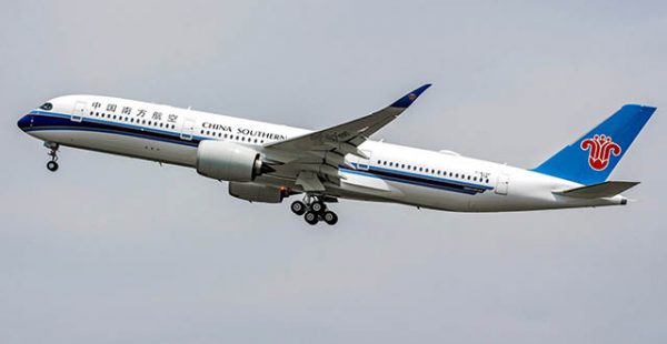 Airbus a annoncé la livraison du premier A350-900 à China Southern Airlines, qui devient ainsi le nouvel opérateur du dernier n