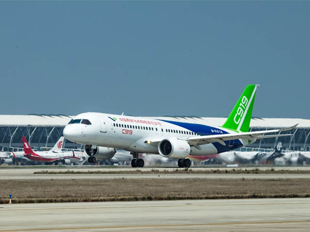 Comac C919 fera ses débuts internationaux au salon aéronautique de Singapour 5 Air Journal