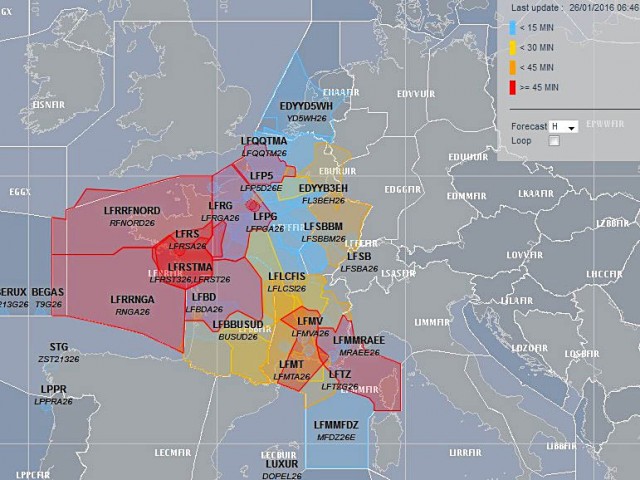 air-journal_Controle aérien retard 26 janvier@Eurocontrol