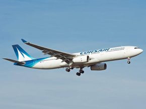 La compagnie aérienne Corsair International devrait déployer l’hiver prochain ses Airbus A330-900 entre Paris et la Guadeloupe