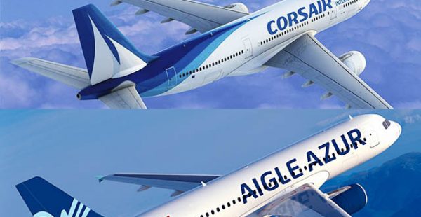 Les dirigeants des compagnies aériennes Aigle Azur et Corsair International ont paraphé mardi leur accord de partage de codes en