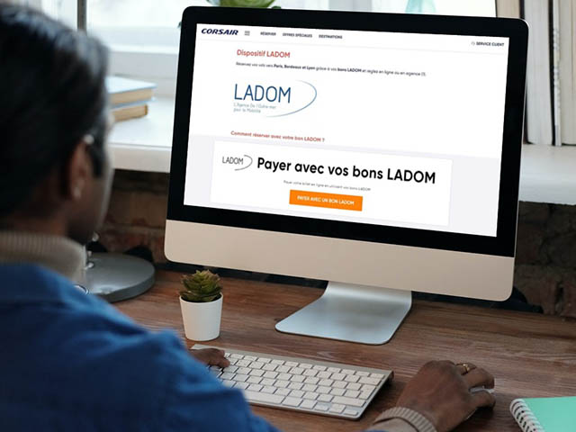 Continuité territoriale : Corsair permet les réservations avec bon LADOM