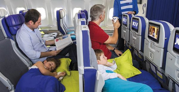 La compagnie aérienne Joon a lancé à l’attention des familles de voyageurs Cosy Joon, de nouveaux sièges modulables qui se t
