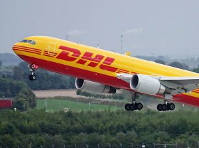 DHL Express a passé commande pour quatre Boeing 767-300BCF, des avions passagers convertis pour le transport de fret. Ethiopian A