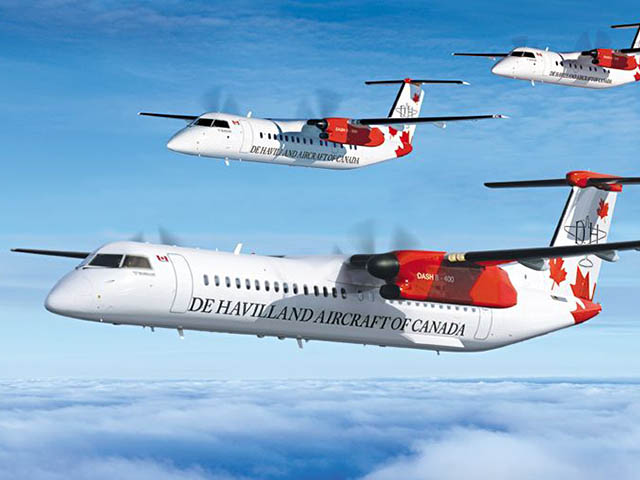 Canada: pause de la production pour le Q400 15 Air Journal