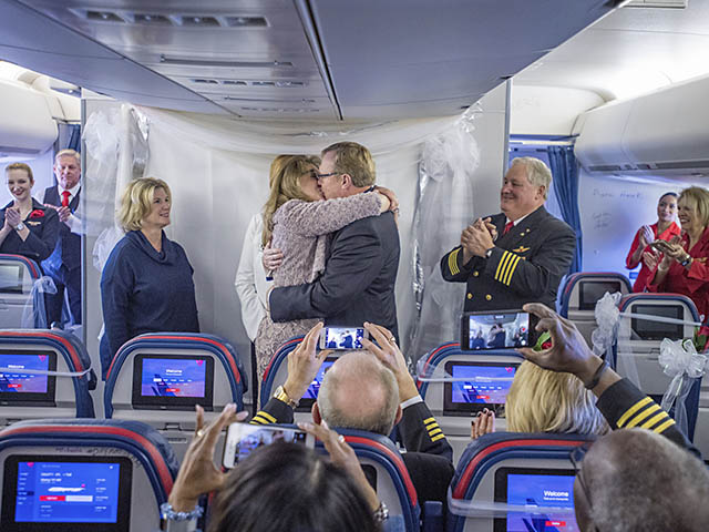Mariage et enterrement pour le dernier 747 de Delta Air Line 1 Air Journal