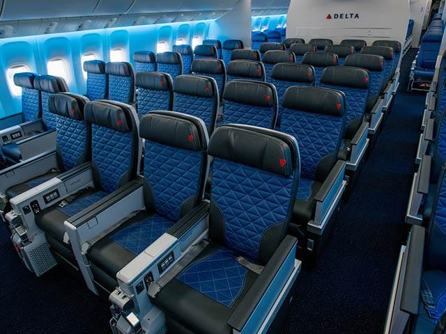 Delta Air Lines présente son premier 777 réaménagé (photos) 165 Air Journal