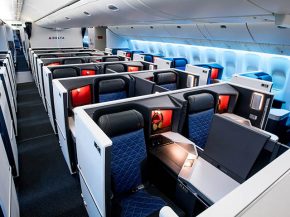 Les nouvelles suites Delta One et Delta Premium Select de la compagnie aérienne Delta Air Lines seront disponibles sur certains v
