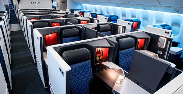 Les nouvelles suites Delta One et Delta Premium Select de la compagnie aérienne Delta Air Lines seront disponibles sur certains v