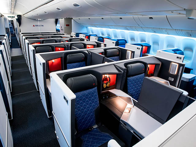 Delta Air Lines présente son premier 777 réaménagé (photos) 163 Air Journal