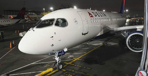 La compagnie aérienne Delta Air Lines a effectué le premier vol commercial d’un Airbus A220-100 aux USA, avec une rotation ent