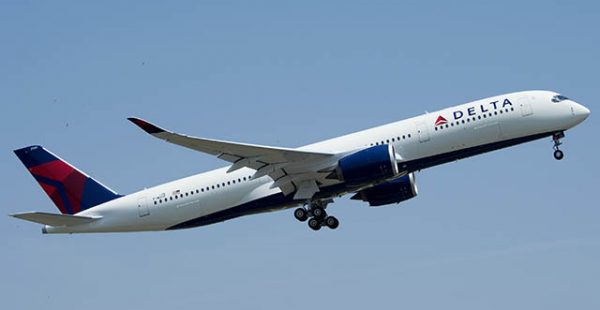 La compagnie aérienne Delta Air Lines a déployé son Airbus A350-900 entre Detroit et Shanghai, une première pour la ville chin