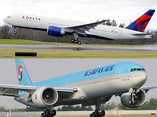 La coentreprise Delta Air Lines – Korean Air approuvée 115 Air Journal