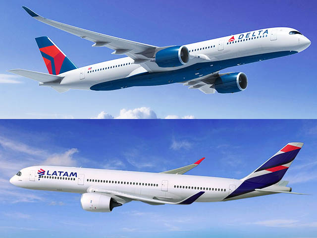 LATAM annonce de nouveaux partages de codes avec Delta 1 Air Journal