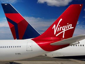 Les compagnies aériennes Delta Air Lines et Virgin Atlantic proposeront ensemble en 2020 deux nouvelles routes transatlantiques, 