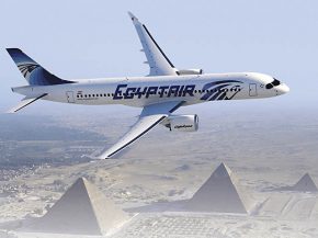 La compagnie aérienne Egyptair intègrera l’année prochaine dans sa flotte 12 nouveaux Airbus A220-300 mais aussi le premier d