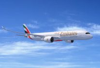 
Emirates Airline a dévoilé lundi les premières destinations où volera son nouvel Airbus A350-900.
Airbus livrera 10 gros-port