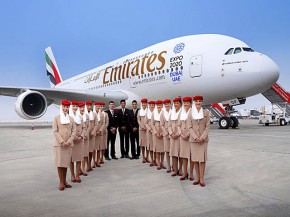 La compagnie aérienne Emirates Airlines a vu son chiffre d’affaires progresser au premier semestre de 10% à 13,3 milliards de 