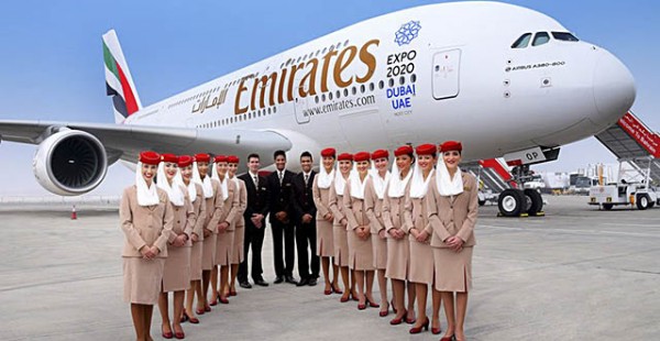 La compagnie aérienne Emirates Airlines a vu son chiffre d’affaires progresser au premier semestre de 10% à 13,3 milliards de 