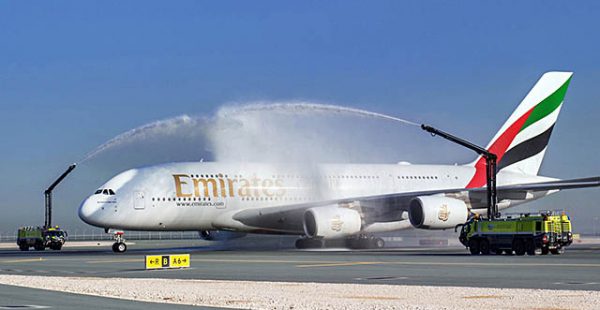 La compagnie aérienne Emirates Airlines compte déployer un Airbus A380 entre Dubaï et Amman pendant les quatre mois d’été, 