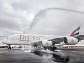 Les Airbus A380 de la compagnie aérienne Emirates Airlines sont désormais déployés vers Hambourg et Osaka, portant à 50 le no